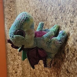 Metallic Dinosaur Beanie Baby